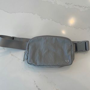 Lululemon Grey Belt Bag